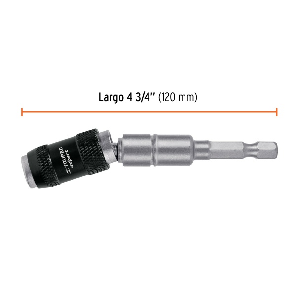 adaptador articulado de 120 mm magnetico para puntas expertpude 90120 f87-ferreteria-de-valle-en-torreon