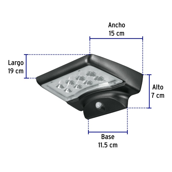 arbotante solar led 4 w con sensor de movimiento volteckarb 704l 1e4-ferreteria-de-valle-en-torreon