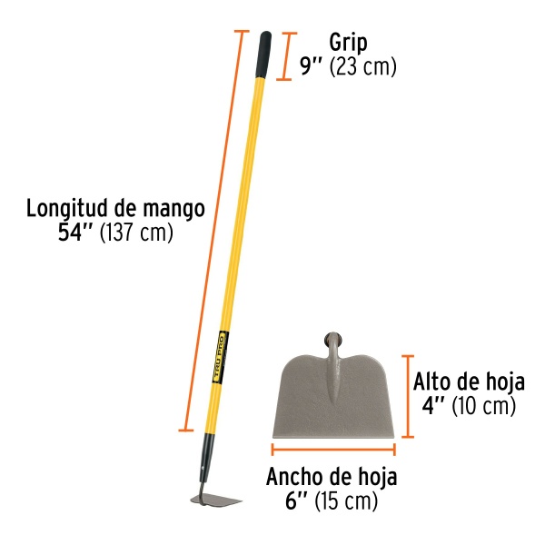 azadon jardinero con mango fibra de vidrio 60 truperatj f e17-ferreteria-de-valle-en-torreon