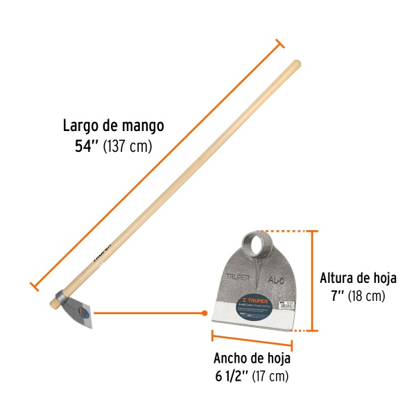 azadon lane no 0 de 1 6 lb con mango madera de 54 truperal 0mm b7d-ferreteria-de-valle-en-torreon