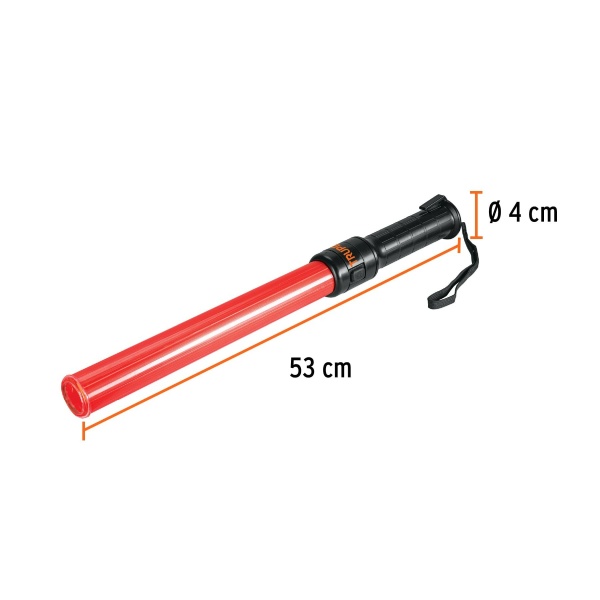 baston luminoso de 53 cm con luz led y clip para cinturonbade 52 c5e-ferreteria-de-valle-en-torreon