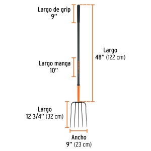 mgo largo de acero 48"