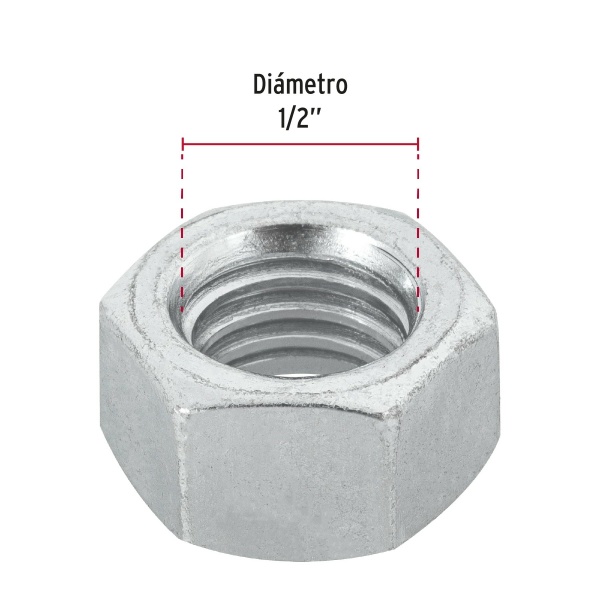 blister con 6 tuercas 1 2 hex de acero galvanizado fierotue 1 2a fe6-ferreteria-de-valle-en-torreon