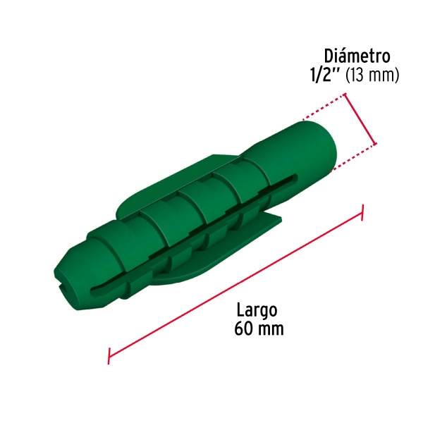 bolsa con 50 taquetes de plastico 1 2 fierotaq 1 2p 567-ferreteria-de-valle-en-torreon