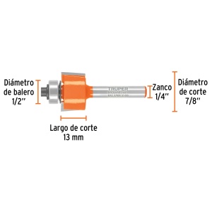 7/8" con balero