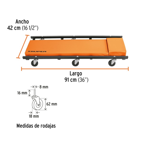 cama de acero 36 para mecanico trupercata 36 24c-ferreteria-de-valle-en-torreon