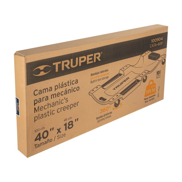 cama de plastico 40 para mecanico trupercata 40p ee8-ferreteria-de-valle-en-torreon