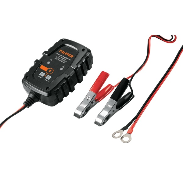 Cargador de 1 A para baterías de 6 y 12V