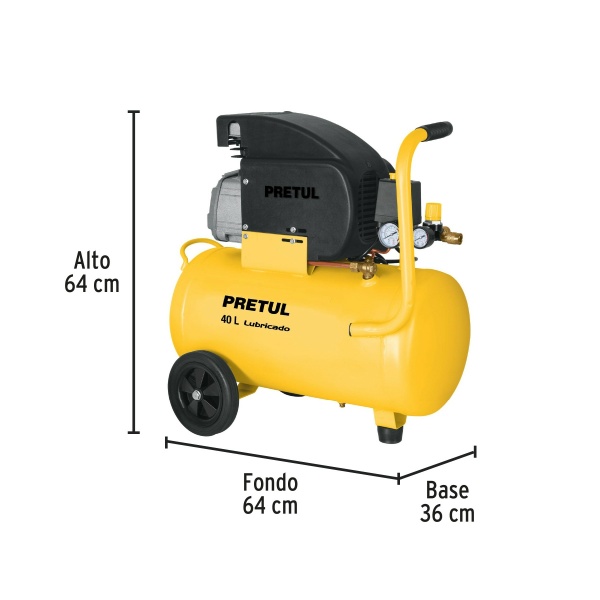 horizontal 40L 3HP 127V Pretul