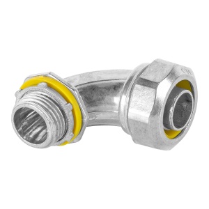 Conector curvo de 1/2" para tubo liquid tight