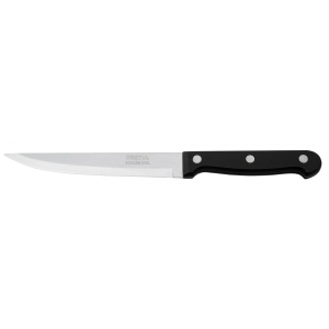 Cuchillo liso para asado 5" mango de plástico