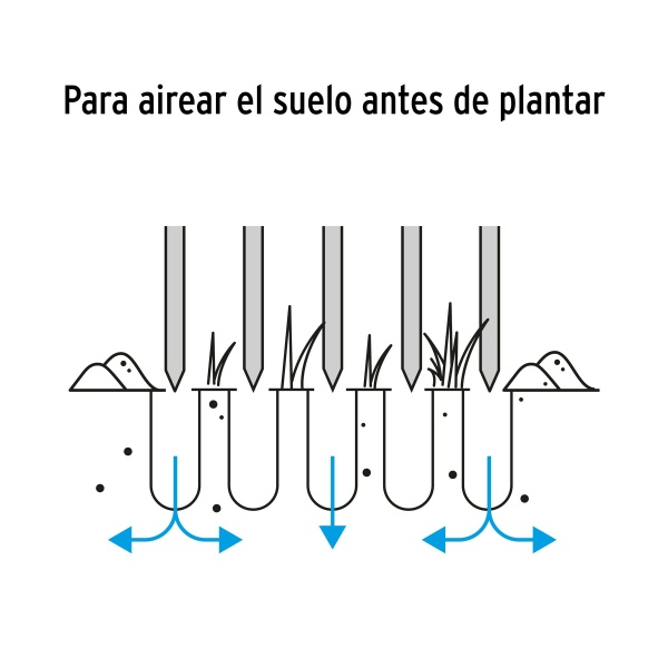 cultivador forjado de 4 dientes para jardin mango de 54 cul 06f-ferreteria-de-valle-en-torreon