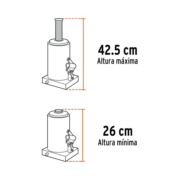 gato hidraulico de botella de 32 ton trupergat 32 dd0-ferreteria-de-valle-en-torreon