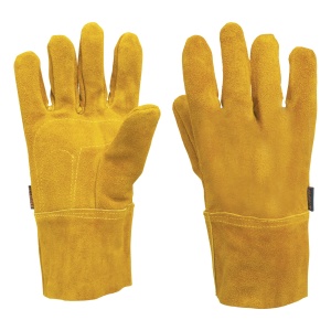 Guantes de carnaza