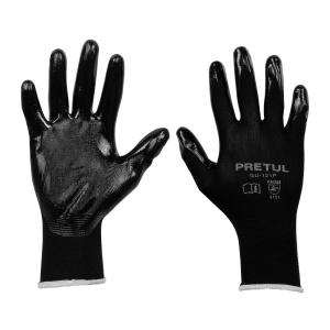 Guantes textiles con recubrimiento de nitrilo