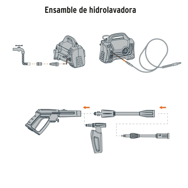 hidrolavadora electrica compacta 1600 psi truperhila 1600c 0bf-ferreteria-de-valle-en-torreon