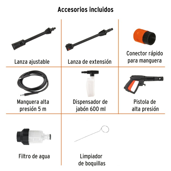 hidrolavadora electrica compacta 1600 psi truperhila 1600c cdb-ferreteria-de-valle-en-torreon