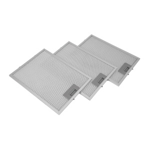 Juego de 3 filtros de aluminio para campana CAME-80