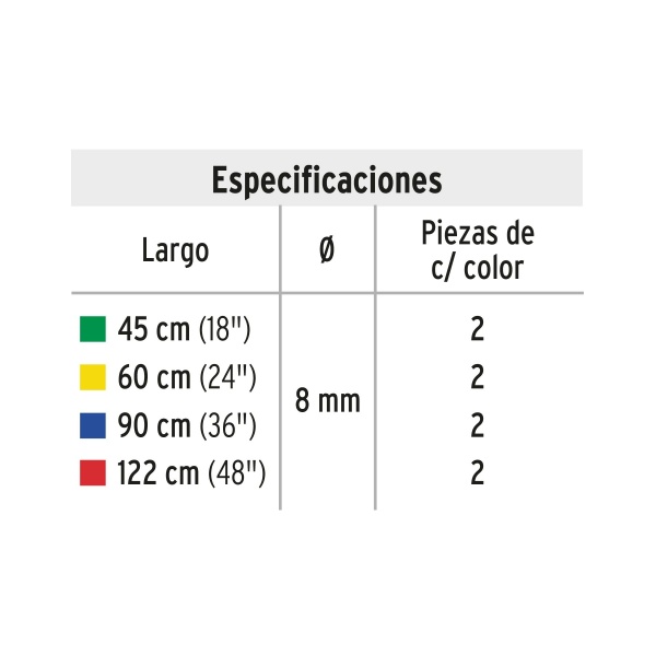 juego de 8 tensores elasticos pretultens 8 9d0-ferreteria-de-valle-en-torreon