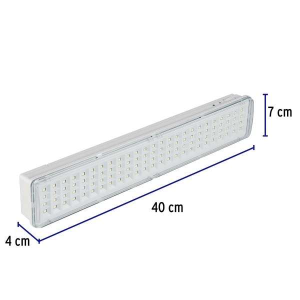 lampara de emergencia de 100 leds 500 lm recargable voltecklae 100 e26-ferreteria-de-valle-en-torreon