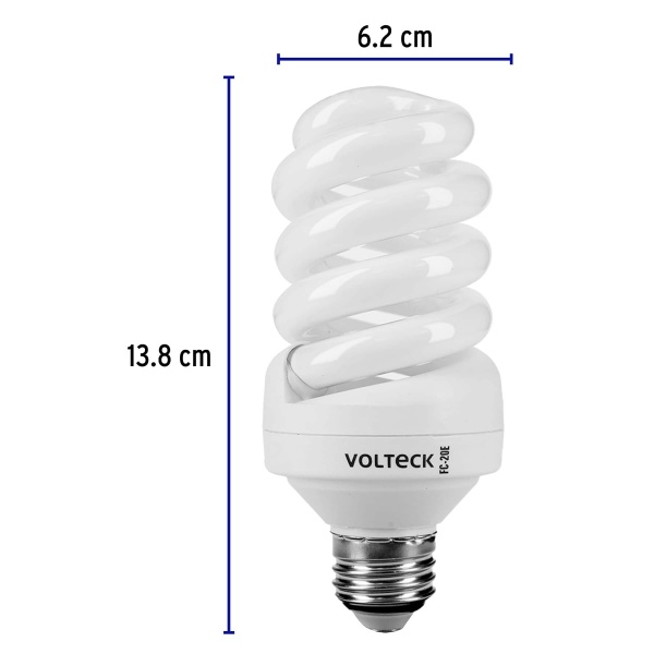 lampara espiral t4 20 w luz calida en blister volteckfc 20e ef8-ferreteria-de-valle-en-torreon