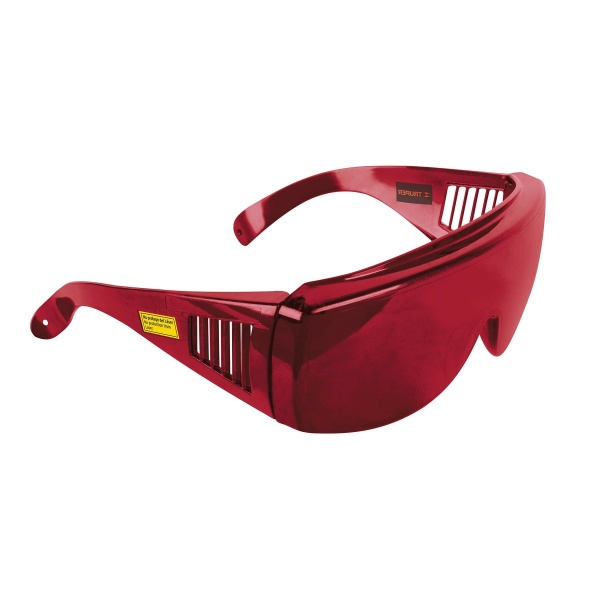 Lentes de seguridad para láser rojo