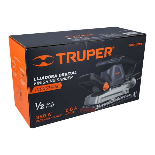 lijadora orbital 1 2 hoja 360 w industrial truperlior 1 2nx e72-ferreteria-de-valle-en-torreon