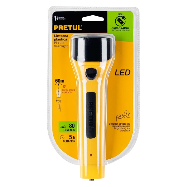 linterna recargable de led 80 lumenes pretullile 7p 3a4-ferreteria-de-valle-en-torreon