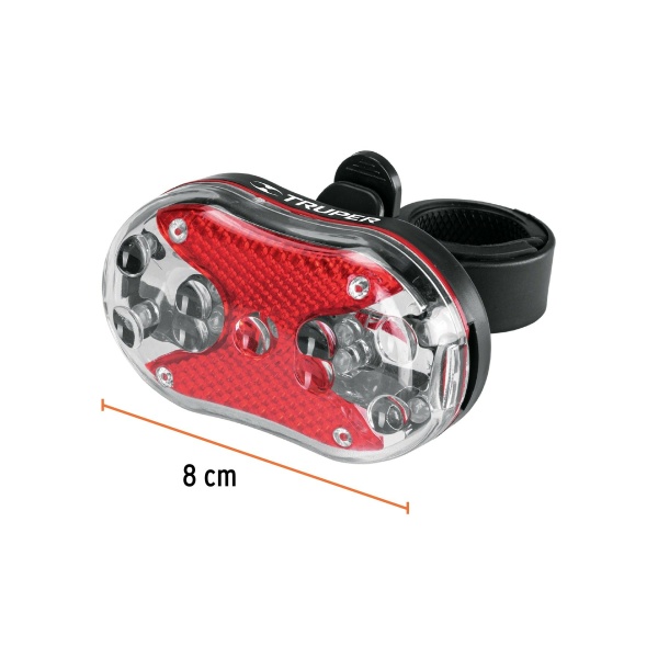 linterna trasera para bicicleta 9 leds con 2 pilas aaalibi 9t e70-ferreteria-de-valle-en-torreon