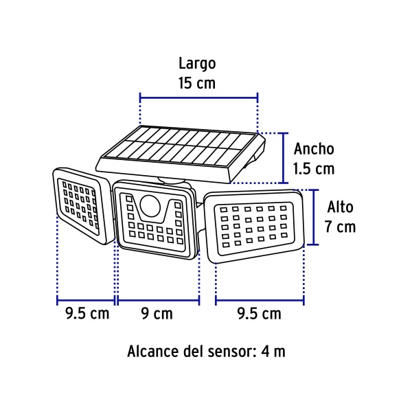 luminario solar led 7 w con sensor de movimiento volteckarb 801l b47-ferreteria-de-valle-en-torreon