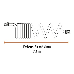 7.6m x 1/4"