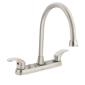 Mezcladora satín 8" para lavabo