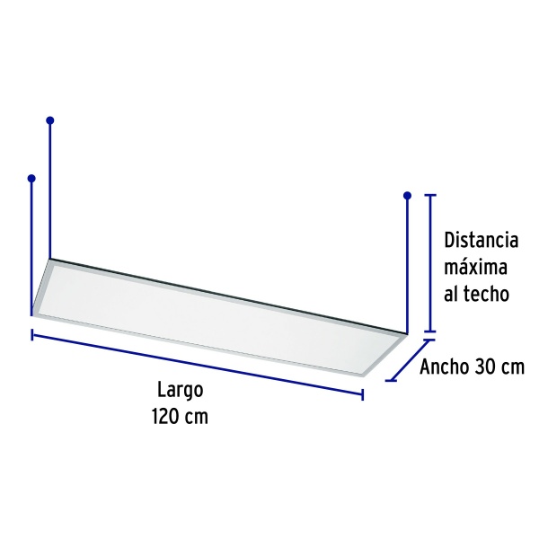 panel delgado colgante de led 45 w 30 x 120 cm luz neutracol 401ln 7b7-ferreteria-de-valle-en-torreon