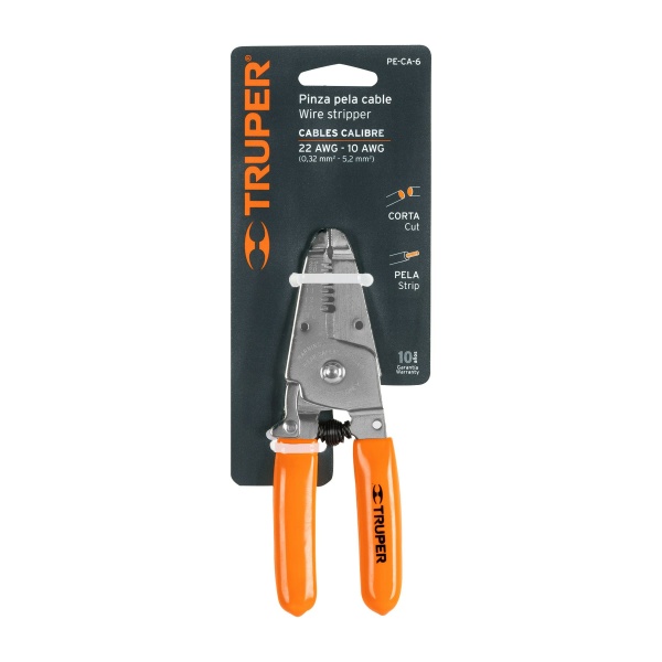 pinza 6 pela cables 22 a 10 awg truperpe ca 6 563-ferreteria-de-valle-en-torreon