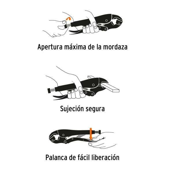 pinza de presion 10 mordaza recta mango de vinil truperppt 10rx 2cb-ferreteria-de-valle-en-torreon