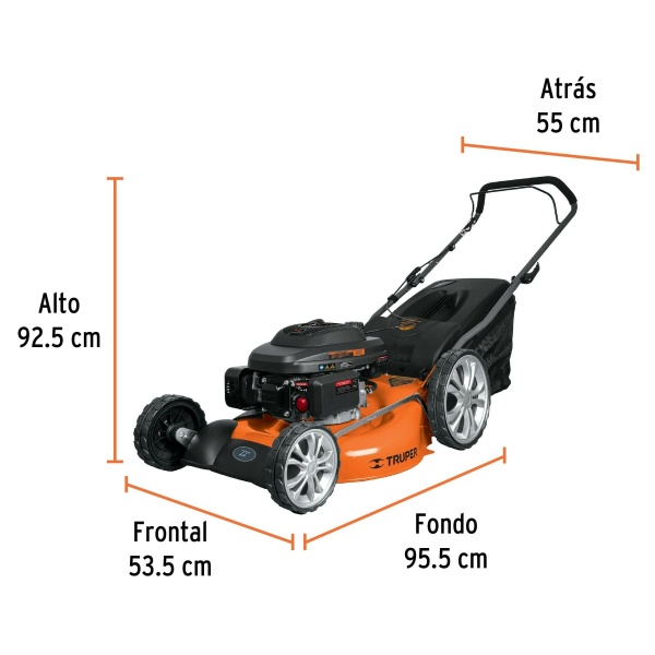 podadora con motor a gasolina de 6 hp 22 de corte truperp 622 191-ferreteria-de-valle-en-torreon