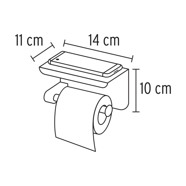 portarrollo cromo con soporte para celular fosetria 84 6c7-ferreteria-de-valle-en-torreon