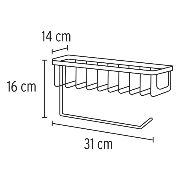 portarrollo y especiero en satin para cocina fosetria 95n 20d-ferreteria-de-valle-en-torreon