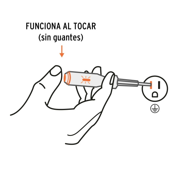 probador de circuitos de corriente alterna 14 cm truperproco 14 f48-ferreteria-de-valle-en-torreon