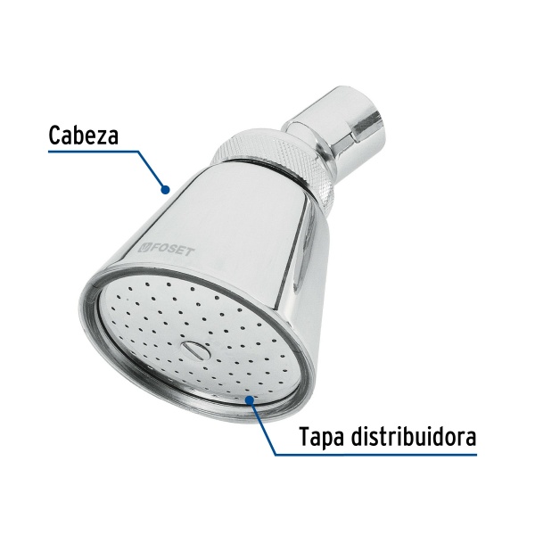 regadera redonda 2 3 4 sin brazo fosetr 200s 752-ferreteria-de-valle-en-torreon