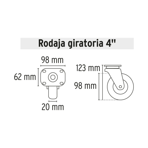 rodaja giratoria de repuesto para dia 385p fieroro 4ppg 41f-ferreteria-de-valle-en-torreon