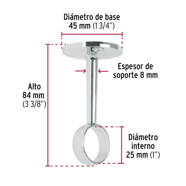 soporte central para tubo redondo de closet hermexstr 3 b34-ferreteria-de-valle-en-torreon