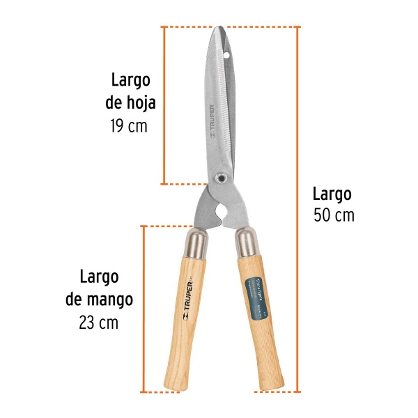 tijera para poda 50 cm ligera mangos de madera trupert 17 2a7-ferreteria-de-valle-en-torreon