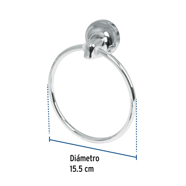 toallero de argolla de acero inoxidable fosetaqa 77 fa6-ferreteria-de-valle-en-torreon