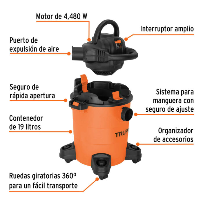 soplador desmontable