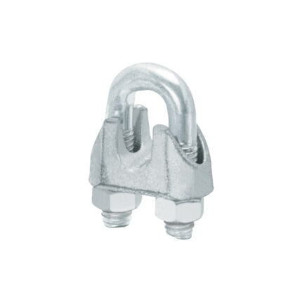 Bolsa c/20 nudos (perros) de hierro p/cable de 3/8"