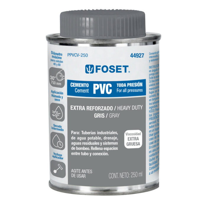 Cemento para PVC en bote de 250 ml