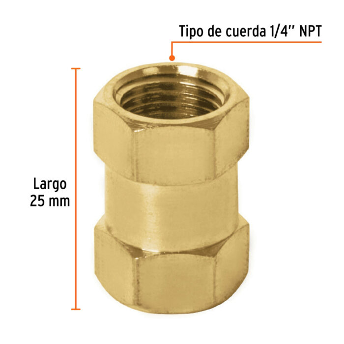 cuerda 1/4 NPT