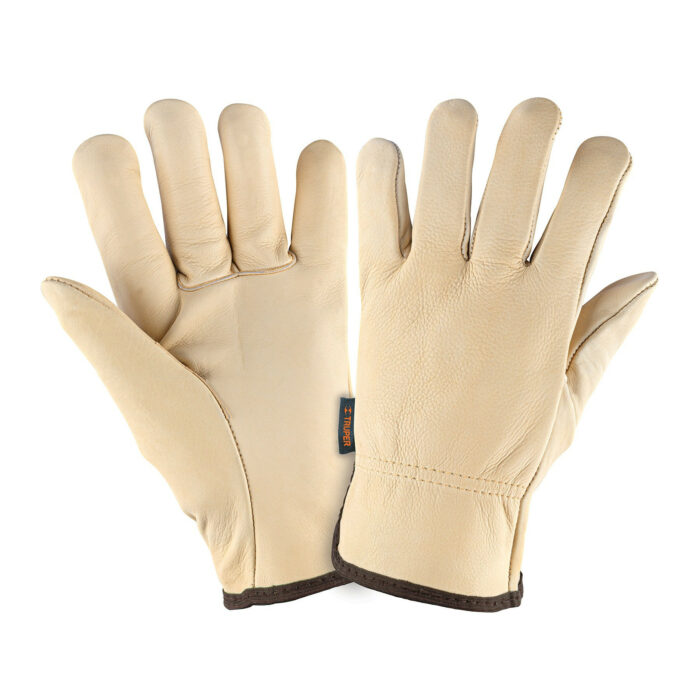 Guantes de piel de res tipo operador