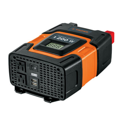 Inversor de corriente de 1200 W con puertos USB